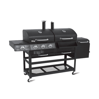 Gas Propane Grill Kompor Pemanggang Memasak Luar Ruangan Multi Fungsional