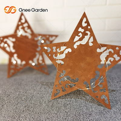 Kerajinan Pemotongan Laser Ornamen Taman Logam ASTM Corten Steel yang dapat disesuaikan