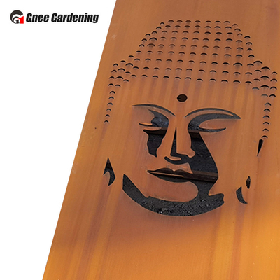 Produk Taman Logam Hias Modern SGS Potong Laser Panel Baja Corten