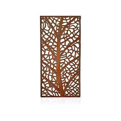 Kustomisasi Produk Taman Logam Corten Steel Decorative Screen High Strength