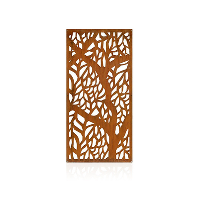 Kustomisasi Produk Taman Logam Corten Steel Decorative Screen High Strength