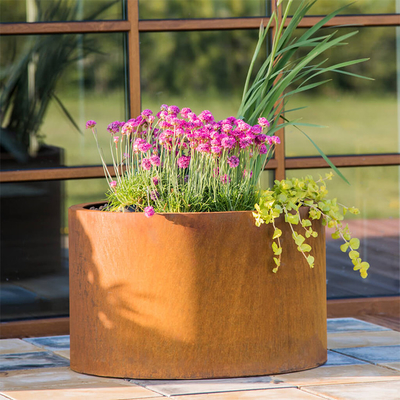 OEM ODM Patio Balcony Outdoor Metal Raised Garden Bed Untuk Sayuran Tahan Karat