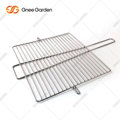1200mm Square Corten Steel BBQ Grill Arang Pembakaran Dekoratif