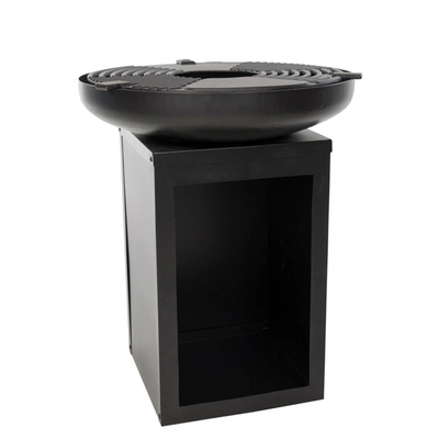 Outdoor Hitam Kompor Barbekyu Arang BBQ Grill Patio Camping