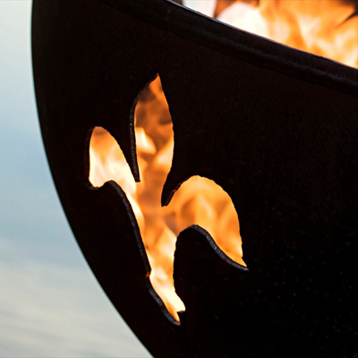 1200mm Diameter Metal Fire Bowl Patio Fire Pit OEM ODM Selamat Datang