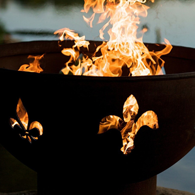 1200mm Diameter Metal Fire Bowl Patio Fire Pit OEM ODM Selamat Datang