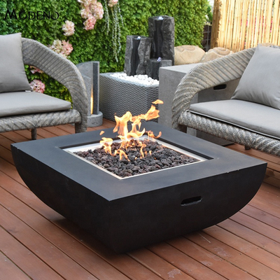Corten Steel Gas Fire Pit Heater Propana Outdoor Fire Pit Table