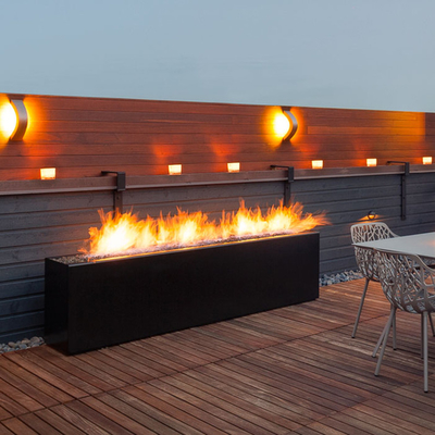 Outdoor Camping Fire Pit Api Unggun Besar Kompor Kayu Corten Steel Firepit