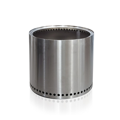 Stainless Steel 304 Api Unggun Anglo Kompor Arang Tanpa Asap Berkemah Solo Fire Pit