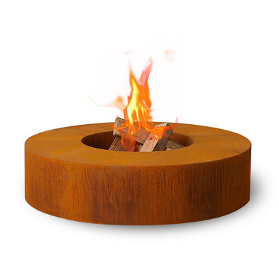 Corten Steel Rusty Metal Ketebalan 2mm Pemanas Corten Steel Fire Pit Untuk Mangkuk Lubang Api Luar Ruangan