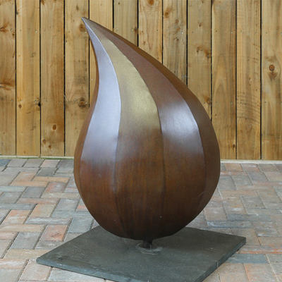 3mm Tebal Unik Corten Steel Sculpture Metal Yard Art Sculpture