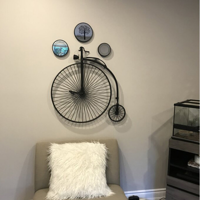 30 Inch Pendant Metal Wall Art Decor Hiasan Dinding yang Dapat Disesuaikan